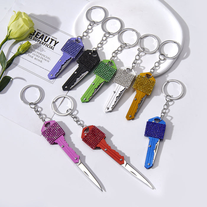 Wholesale Mini Diamond Multifunctional Alloy Keychain JDC-KC-Yingh010