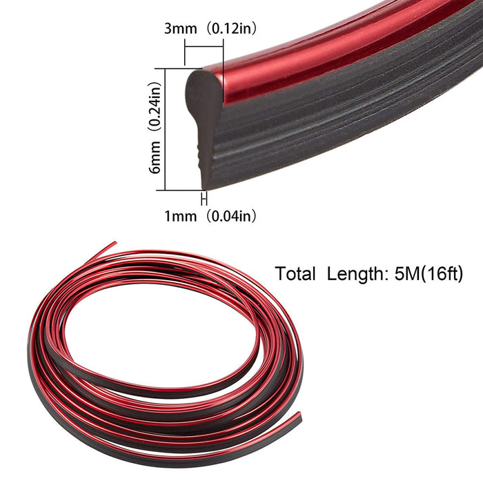 Wholesale Automotive Interior Line Decorative Strips PVC Electroplating MOQ≥2 JDC-CA-Shchao006