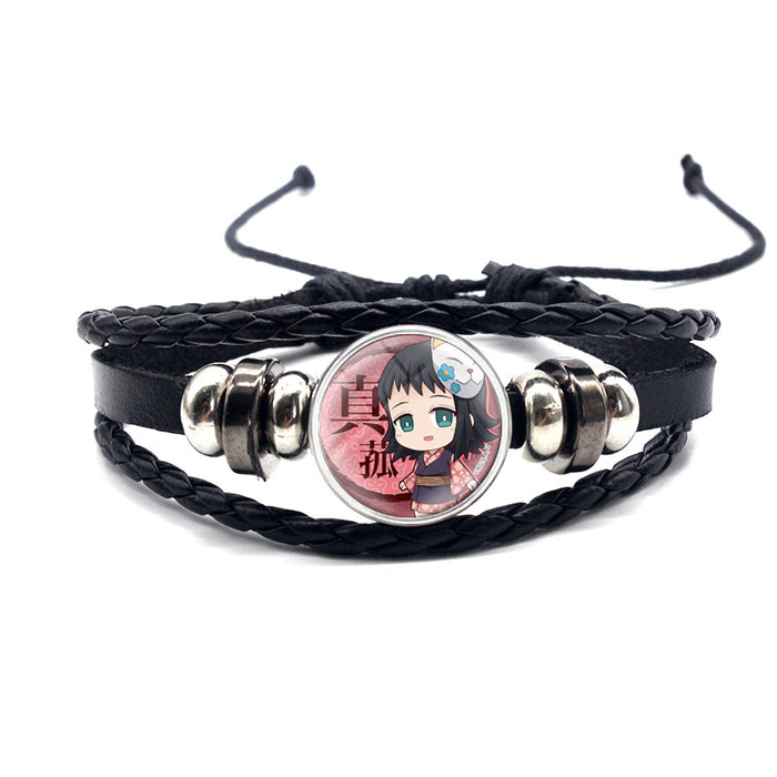 Wholesale cowhide cartoon adjustable bracelet bracelet MOQ≥2 (M) JDC-BT-YanY008