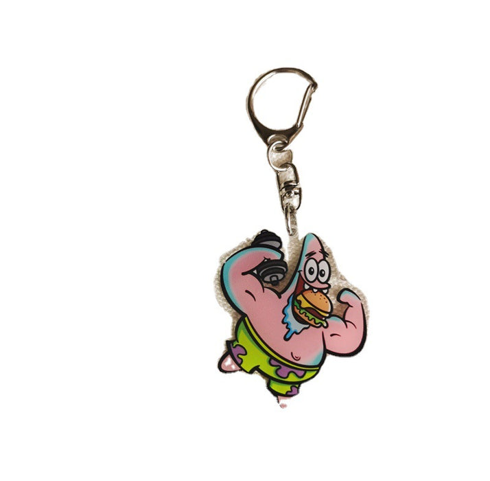 Wholesale Cartoon Acrylic Cute Keychain (M) MOQ≥2 JDC-KC-FPai003