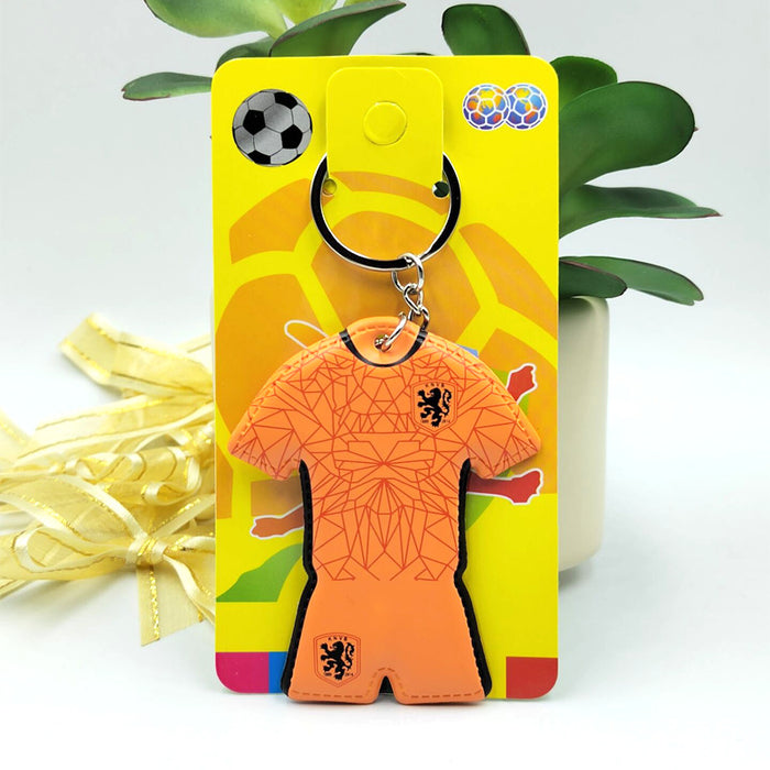 Keychains al por mayor algodón prensado 2022 Copa mundial Fútbol MOQ≥2 JDC-KC-Zhiyu001