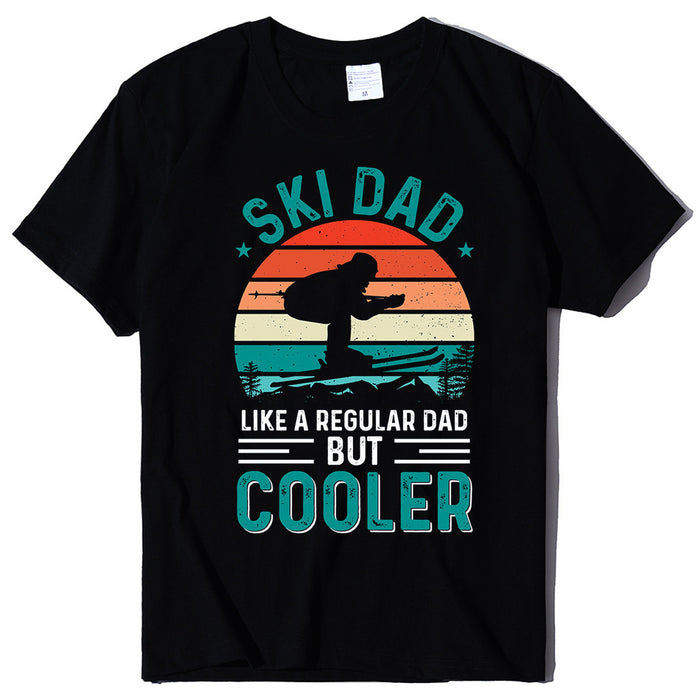 Camisetas de algodón del Día del Padre al por mayor JDC-TS-SUJ001