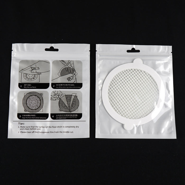 Wholesale Floor Drain Disposable Floor Drain Stickers Anti-blocking Filter Stickers A Pack of 20 MOQ≥20 JDC-FD-BoW001