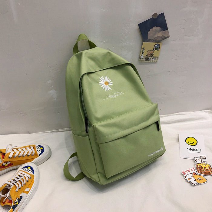 Wholesale Oxford Cloth Small Daisy Large Capacity Backpack MOQ≥3 JDC-BP-Xuanku004