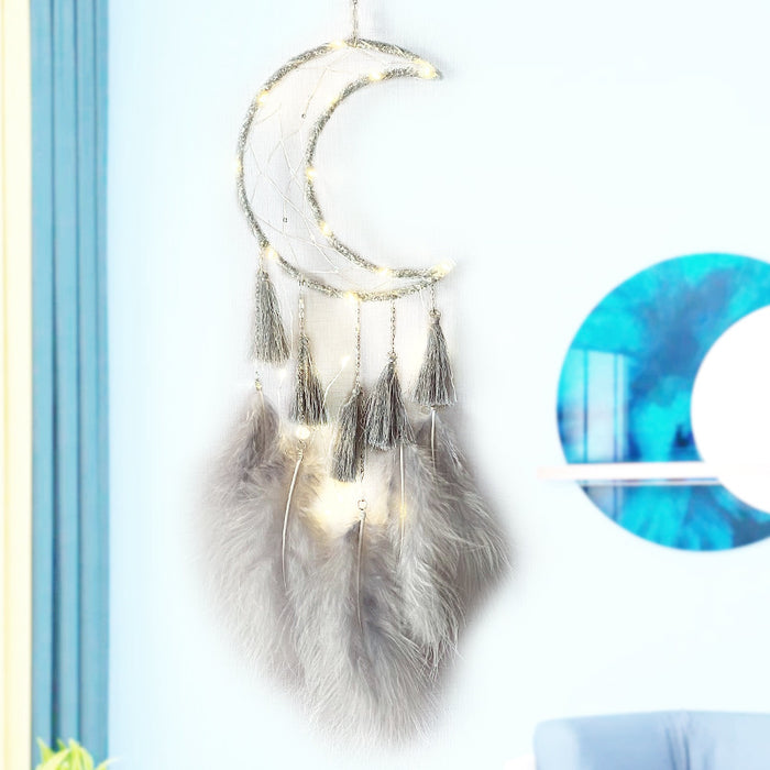 Wholesale Dream Catcher Feather Tassel Bedroom Ornament MOQ≥2 JDC-DC-MYing042