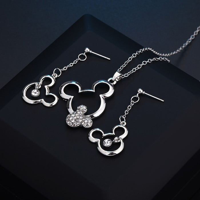 Wholesale diamond necklace female niche design small fresh and cute JDC-NE-XunO062