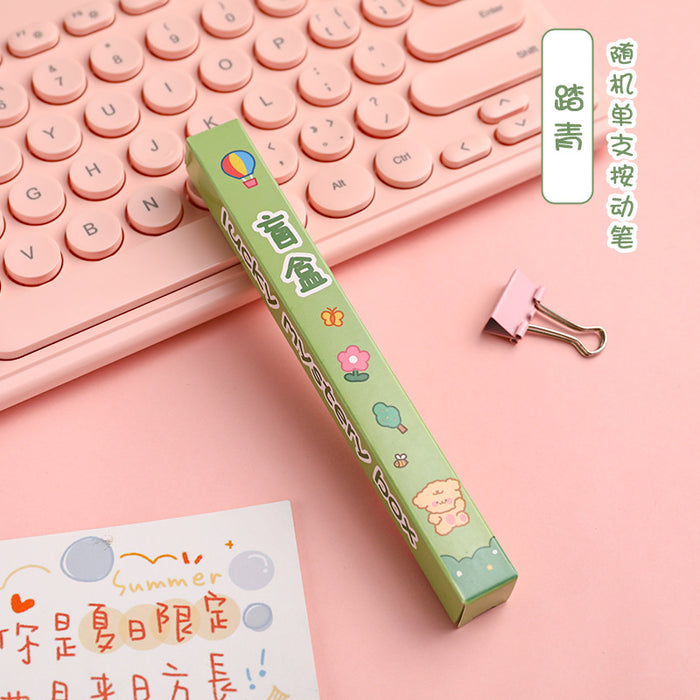 Wholesale Ballpoint Pen Plastic Stationery Blind Box Gel Pen MOQ≥2 JDC-BP-XinK002