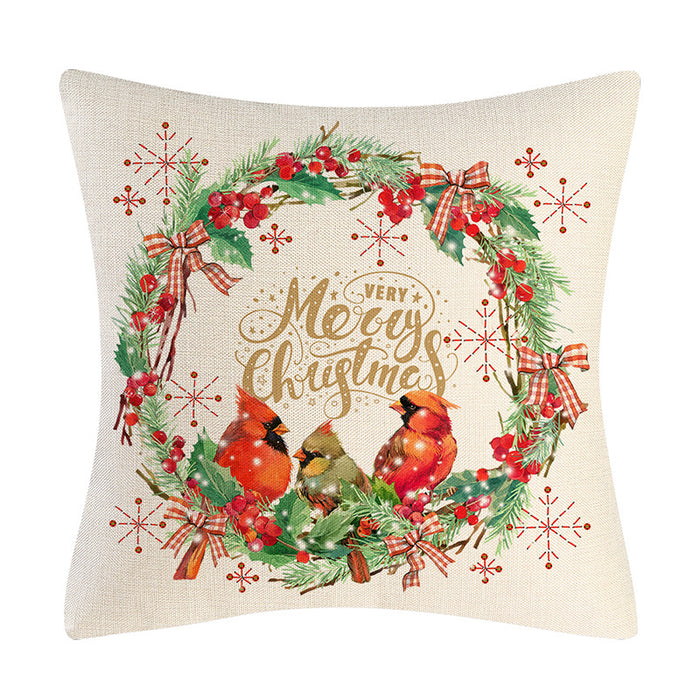Wholesale Pillowcase Linen Christmas without pillow JDC-PW-Mengde014