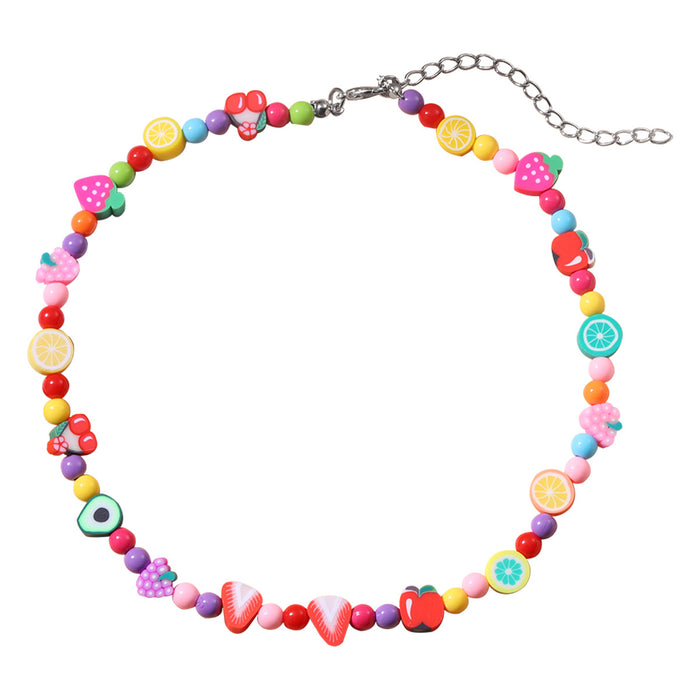 Wholesale Hand Beaded Colorful Rice Beads Mix and Match Necklace Bracelet Set JDC-BT-SYu005