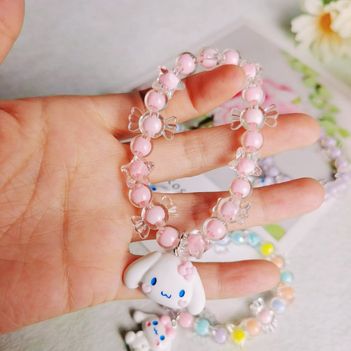 Wholesale candy color children's bracelet cartoon cute animals JDC-BT-LiM009