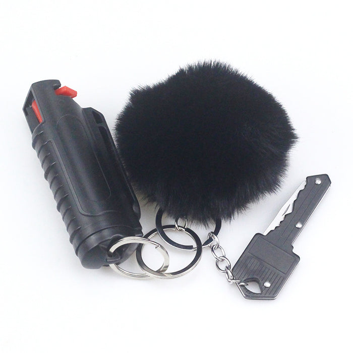 Wholesale Keychains Plastic Hair Balls JDC-KC-ChaoH079