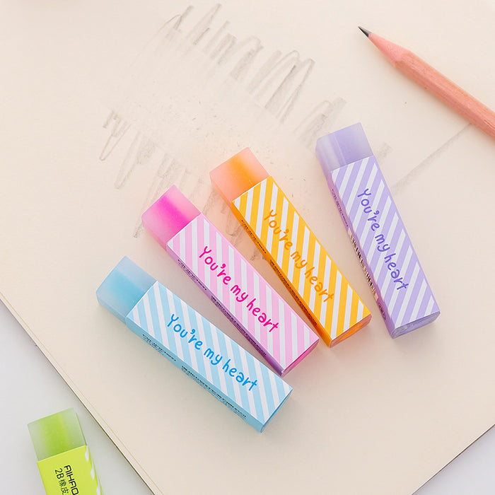 Wholesale Eraser Strip Candy Color Eraser JDC-ERA-MPai001