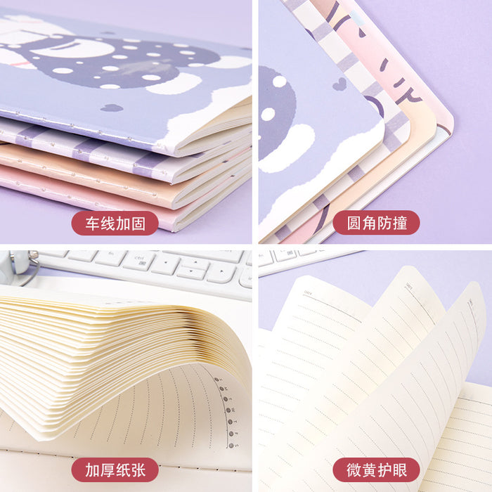 Wholesale student homework notepad sub A5 car line notebook JDC-NK-XuF001