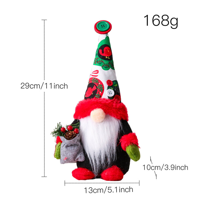 Wholesale Ornament Cloth Christmas Faceless Doll MOQ≥2 JDC-DCN-QuY004