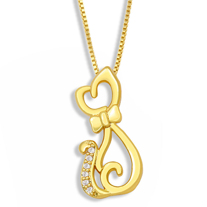 Wholesale Necklace Short Clavicle Chain Copper JDC-NE-AS307