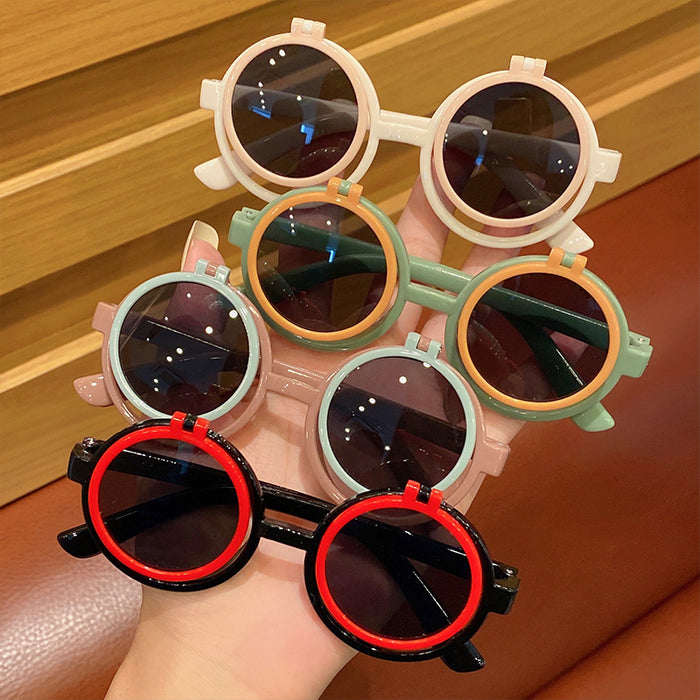 Jewelry WholesaleWholesale children's crown color sunglasses JDC-SG-HengX002 Sunglasses 恒曦 %variant_option1% %variant_option2% %variant_option3%  Factory Price JoyasDeChina Joyas De China