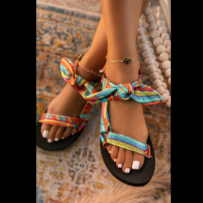 Jewelry WholesaleWholesale sandals platform beach shoes velcro bow JDC-SD-GuoF002 Sandal 国弗 %variant_option1% %variant_option2% %variant_option3%  Factory Price JoyasDeChina Joyas De China