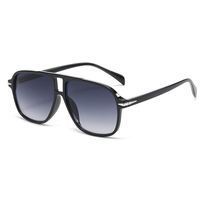 Wholesale Sunglasses AC Retro Double Bridge Gradient MOQ≥2 JDC-SG-JieT010