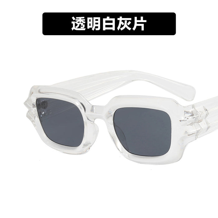 Wholesale hip hop sunglasses irregular personality niche trendy concave shape JDC-SG-KD181