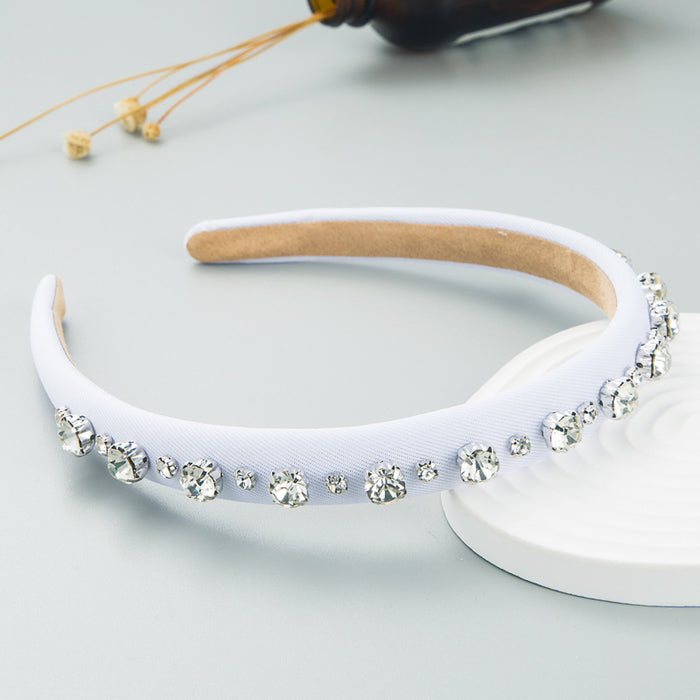 Jewelry WholesaleWholesale shiny Rhinestone Baroque Headband JDC-HD-HEM004 Headband 和鸣 %variant_option1% %variant_option2% %variant_option3%  Factory Price JoyasDeChina Joyas De China