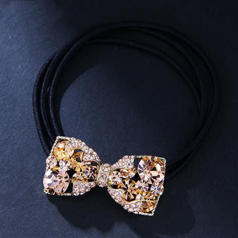 Jewelry WholesaleWholesale bow head rope JDC-HS-DLA001 Hair Scrunchies 迪丽奥 %variant_option1% %variant_option2% %variant_option3%  Factory Price JoyasDeChina Joyas De China