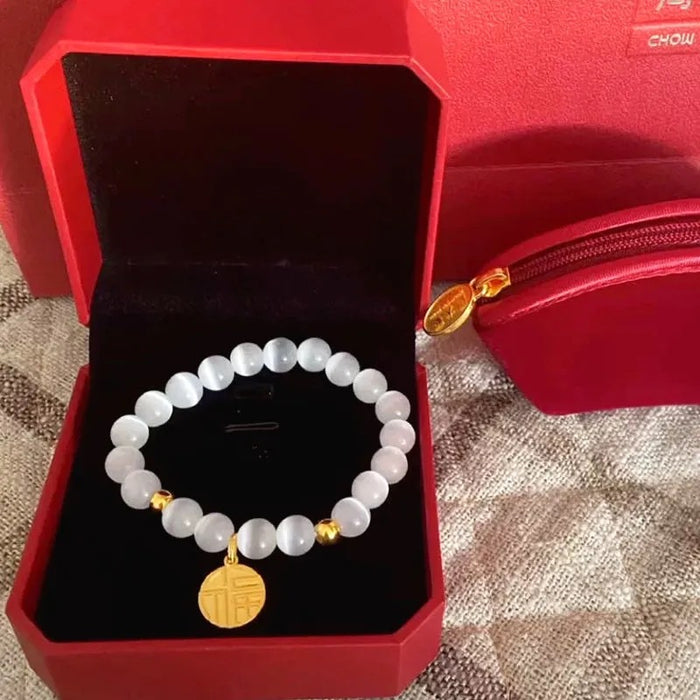 Wholesale Bracelet Opal Xiaofu Brand Fade-Free Transfer Beads Crystal JDC-BT-TaiD002