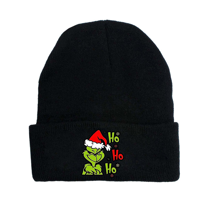 Wholesale Hat Acrylic Christmas Printed Knit Hat JDC-FH-HTY003
