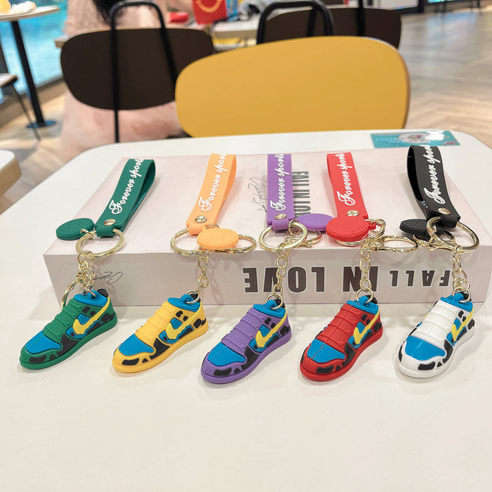 Wholesale Keychains PVC Hardware Cute Trend Sneakers MOQ≥2 JDC-KC-Aolong030