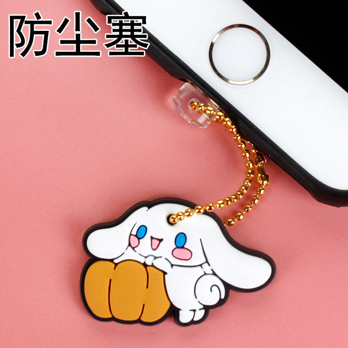 Wholesale Mobile Phone Dust Plug PVC Cute Cartoon Pendant MOQ≥3 (S) JDC-PC-ZhongJ001