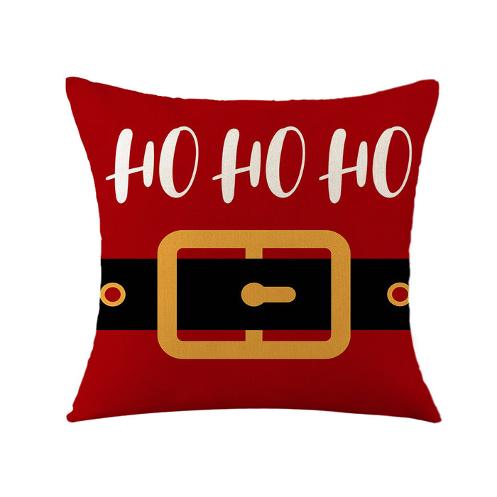 Wholesale Christmas Cartoon Printed Pillowcase MOQ≥2 JDC-PW-Weix001