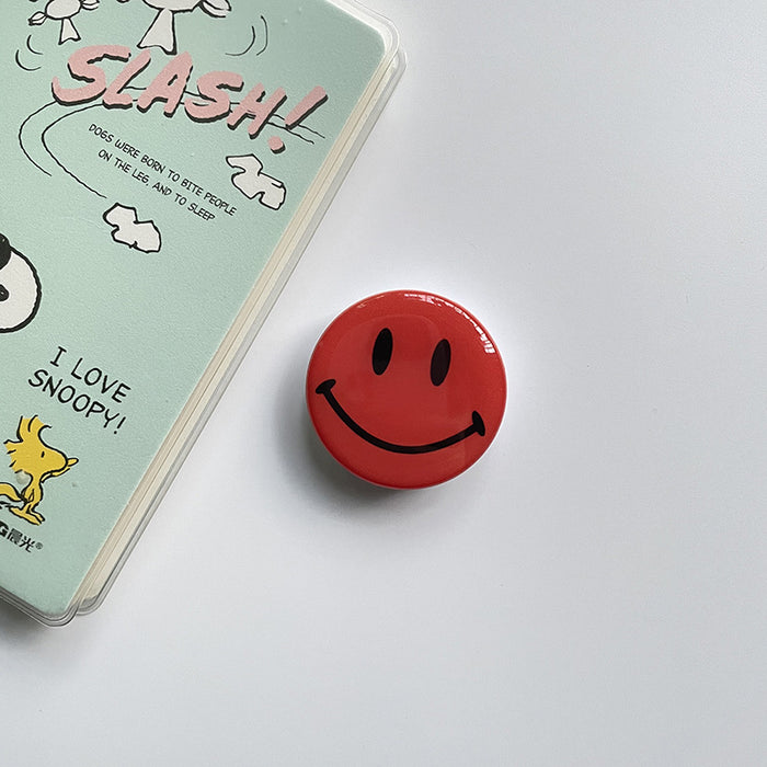 Wholesale Grips Cartoon Smiley Airbag Holder Mobile Phone Holder JDC-PS-Chwei007