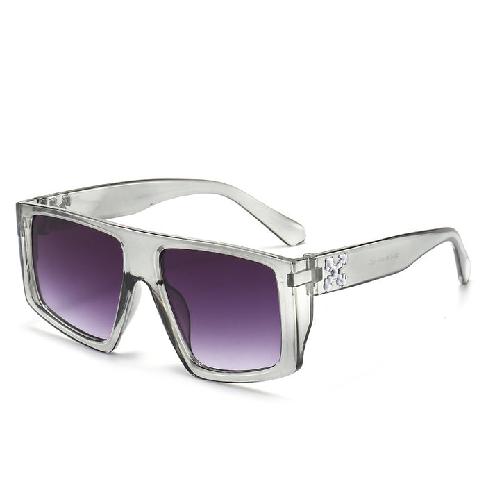 Wholesale Candy Color Sunglasses Large Frame Polygon Glasses JDC-SG-JunY005