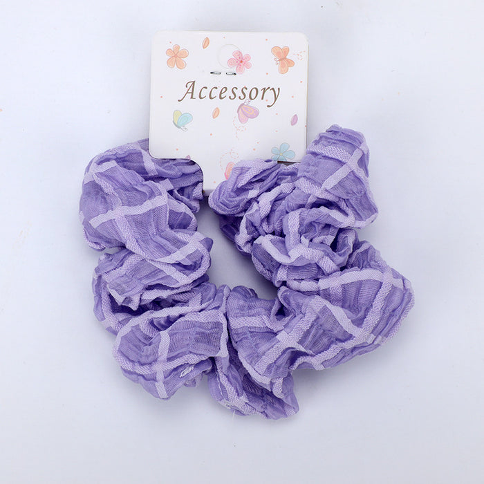 Wholesale hair rope cloth colorful puffs JDC-HS-MDL003