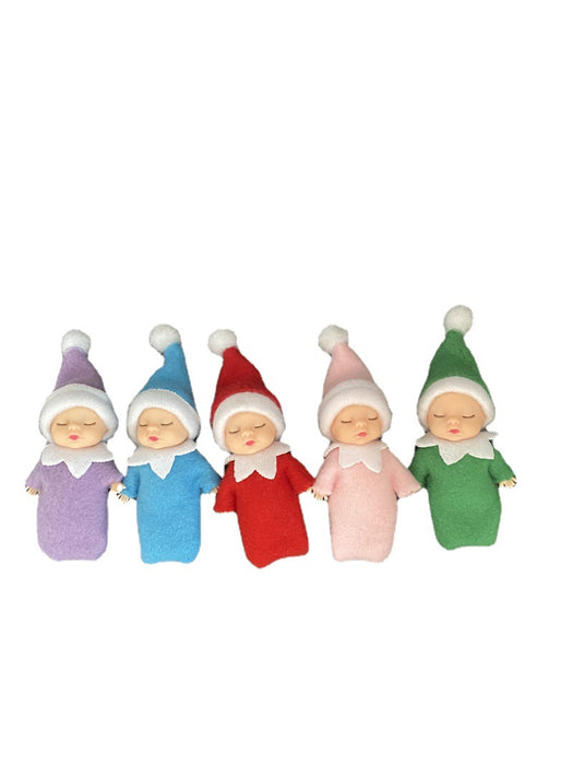 Wholesale Toys Christmas Mini Christmas Doll Vinyl Doll Toys MOQ≥10 JDC-FT-ZhiT002