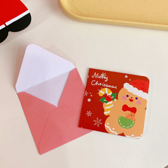 Wholesale Greeting Cards New Year's Day Greeting Cards Christmas Eve Handwritten Blank Cards MOQ≥2 JDC-GC-TengY001
