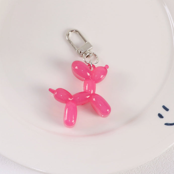Wholesale Keychains Acrylic Cute Jelly Balloon Dog JDC-KC-YChen009