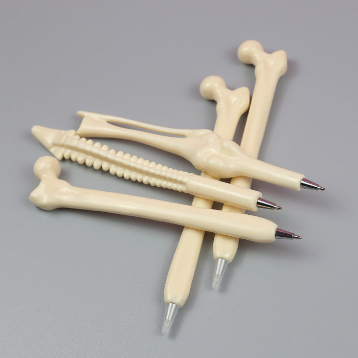 Pen de bolígrafo al por mayor plástico Creative Bone Forma Gel Pen JDC-BP-WANGL001
