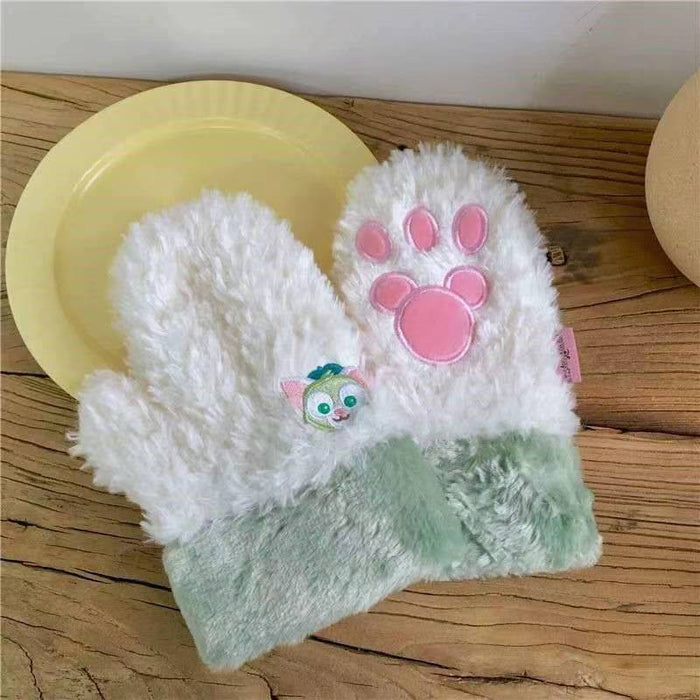 Wholesale Gloves Plush Cute Cartoon Finger Thickening Warm (S) JDC-GS-HuanD003