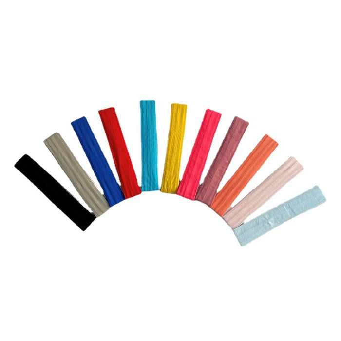 Wholesale Headband Nylon Sports Seamless Stretch Headband Sweat Absorbent Non-Slip MOQ≥3 JDC-HD-HYH001