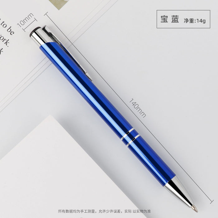 Wholesale Ballpoint Pen Metal Simple Press Pen JDC-BP-JingL004