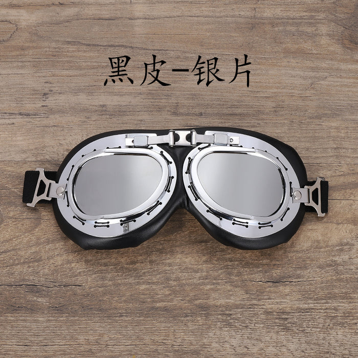 Wholesale Goggles PC Retro Windproof Motorcycle MOQ≥2 JDC-SG-XunLong003