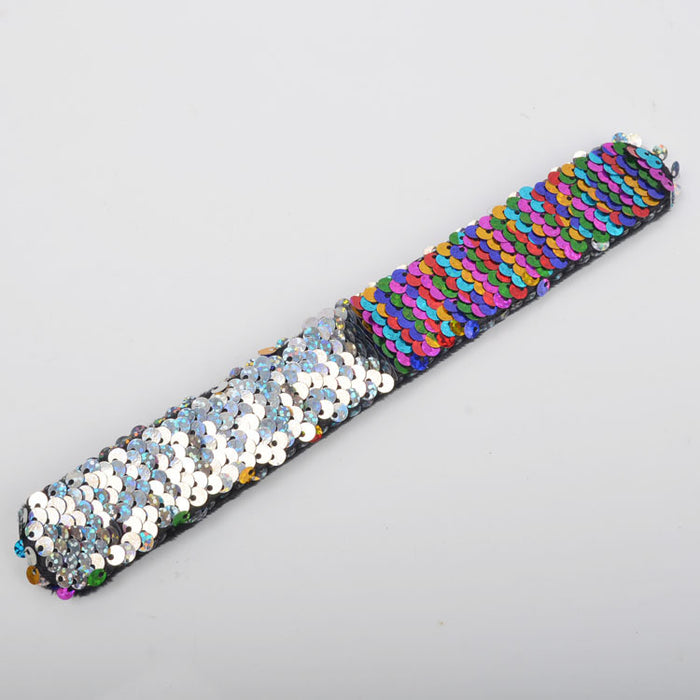 Wholesale Laser Sequin Pop Ring Bracelet Christmas Gift JDC-FT-SiY001
