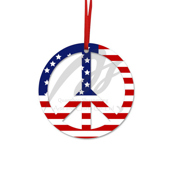 Wholesale 4th of July Independence Day National Day Decoration Wooden Letter Ornament MOQ≥2 JDC-DC-MJian001