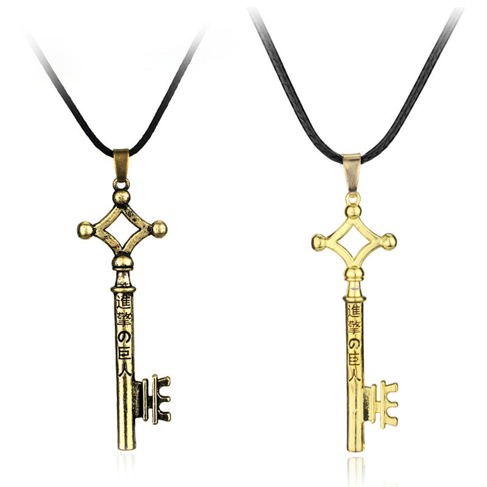 Wholesale Necklaces Alloy Anime Peripherals Key MOQ≥2 JDC-NE-ZhuoX011