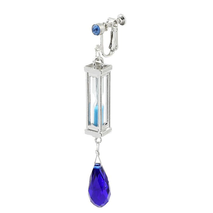 Jewelry WholesaleWholesale hourglass tassel purple Sapphire Earrings JDC-ES-ZhuoX004 Earrings 卓星 %variant_option1% %variant_option2% %variant_option3%  Factory Price JoyasDeChina Joyas De China