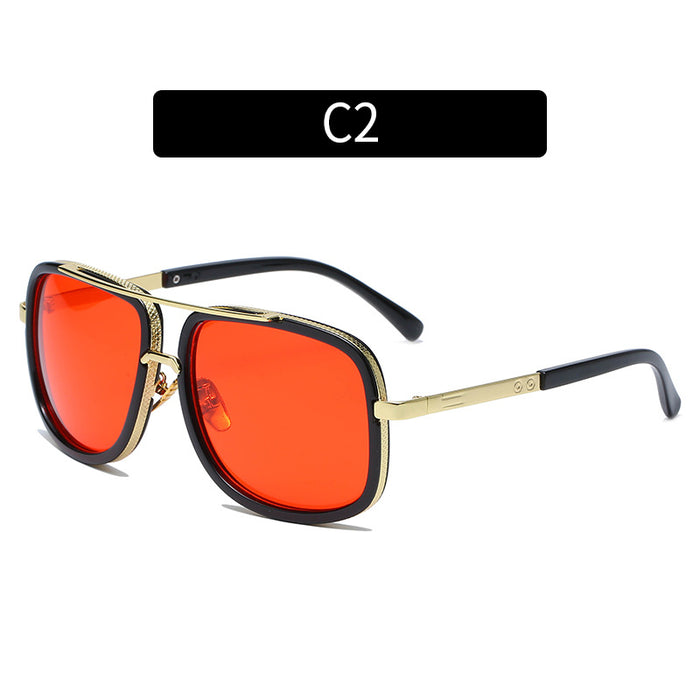 Wholesale large frame double beam trend beach outdoor sunglasses JDC-SG-XiA030