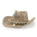 Jewelry WholesaleWholesale Roll-brimmed Malan Straw Hat Hollow Ethnic Cowboy Hat JDC-FH-Guanchuan012 Fashionhat 冠川 %variant_option1% %variant_option2% %variant_option3%  Factory Price JoyasDeChina Joyas De China