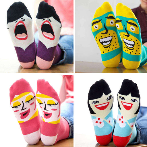 Jewelry WholesaleWholesale funny personality fun double-sided pattern jacquard trendy socks JDC-SK-QAng002 Sock 柒昴 %variant_option1% %variant_option2% %variant_option3%  Factory Price JoyasDeChina Joyas De China