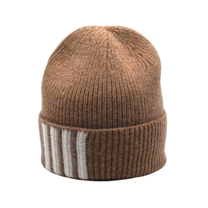 Wholesale Hat Cashmere College Style Simple Knitted Hat MOQ≥2 JDC-FH-ShunMa026