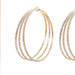 Jewelry WholesaleWholesale Rhinestone Alloy Multilayer Large Hoop Earrings JDC-ES-Xins001 Earrings 心饰 %variant_option1% %variant_option2% %variant_option3%  Factory Price JoyasDeChina Joyas De China